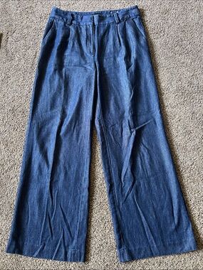 Talbots Weston Pant wide leg high waist size 10 women’s